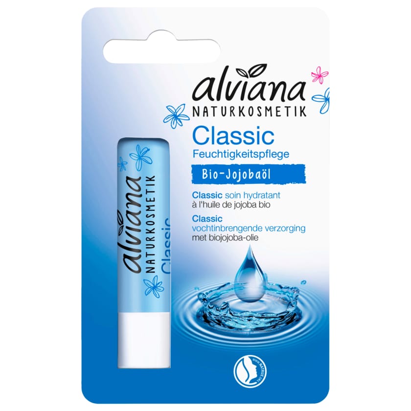 Alviana Naturkosmetik Lippenpflege Classic Bio-Jojobaöl 4,5g